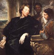 Anthony Van Dyck Portrait of GeorgeGage with Two Attendants oil on canvas